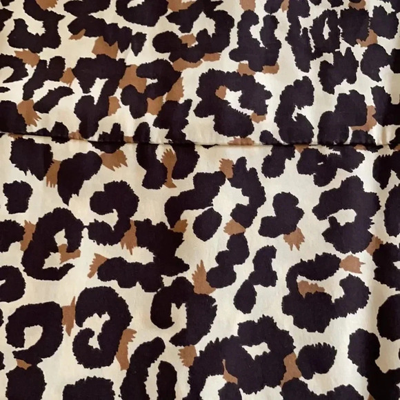 Steven Alan silk sleeveless dress Cheetah print Cream tan brown Size 0 - Picture 2 of 13